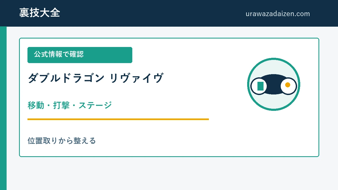 ダブルドラゴン リヴァイヴ 移動と打撃の攻略